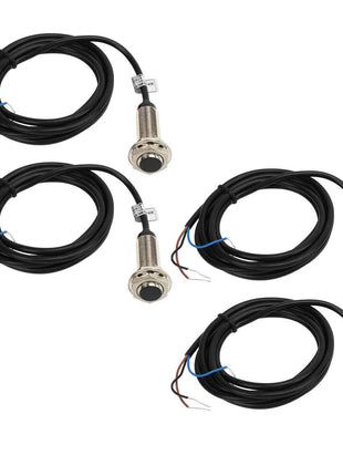 4 Units 12mm PNP Inductive Sensor 3-Wire NO IP67 6-36V DC Proximity Switch