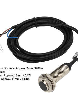 4 Units 12mm PNP Inductive Sensor 3-Wire NO IP67 6-36V DC Proximity Switch