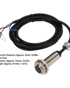 4 Units 12mm PNP Inductive Sensor 3-Wire NO IP67 6-36V DC Proximity Switch