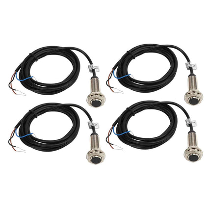 4 Units 12mm PNP Inductive Sensor 3-Wire NO IP67 6-36V DC Proximity Switch