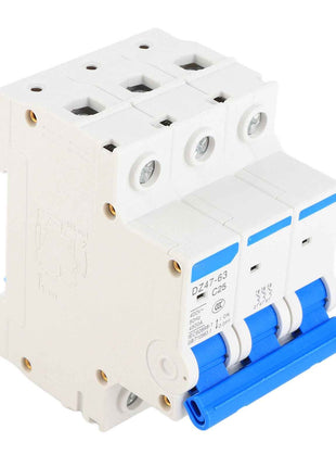 DZ47-63 C25 3P 25A 400V Compact RCCB Safety Switch