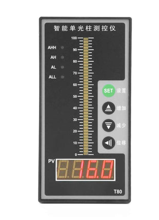 Smart Pressure Monitor Light Bar Indicator 4‑20MA Level Sensor