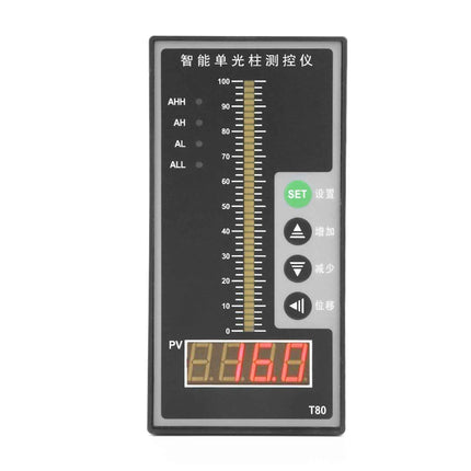 Smart Pressure Monitor Light Bar Indicator 4‑20MA Level Sensor
