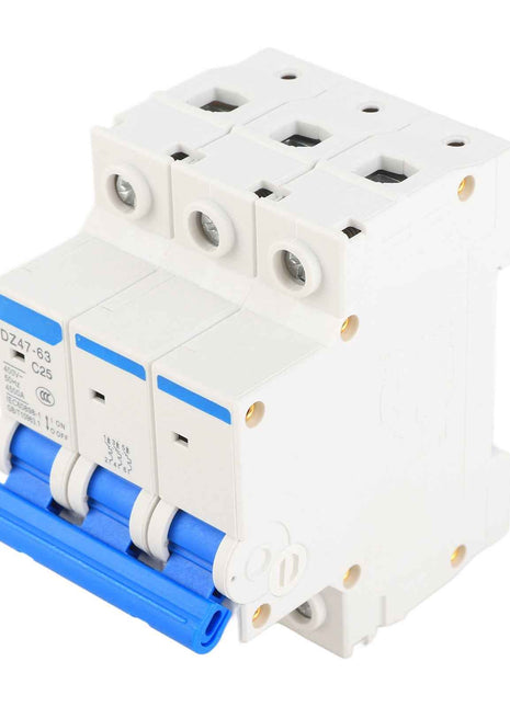DZ47-63 C25 3P 25A 400V Compact RCCB Safety Switch