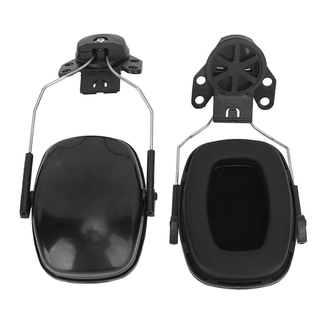 Protective Headgear Ear Cover Sound Dampening Hard Hat Attachment for Work Sites Woodcutting Grinding Drilling