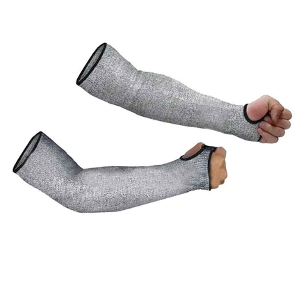 2 Arm Guards Cut Resistant Level 5 Safety Sleeves Breathable Protective Pair