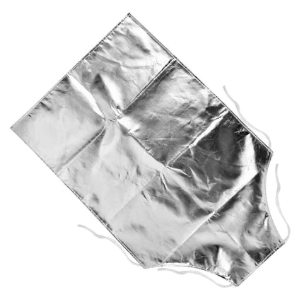 Heat-Resistant 1000°C Aluminum Foil Work Apron for High-Temp Use