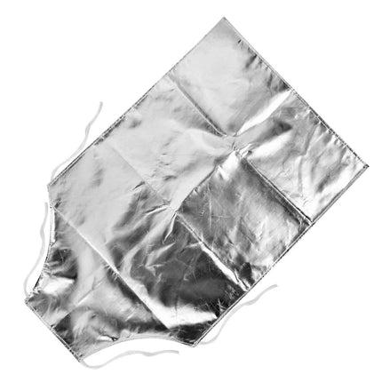 Heat-Resistant 1000°C Aluminum Foil Work Apron for High-Temp Use