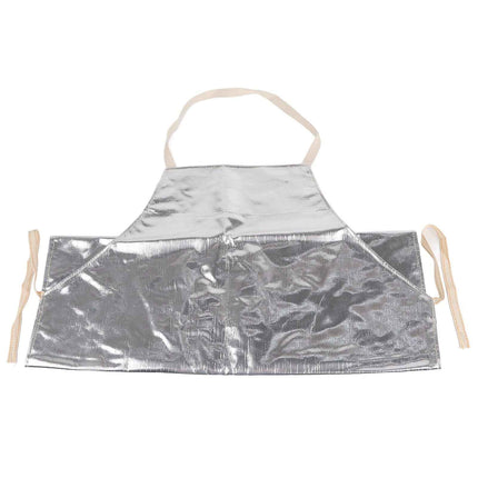 Heat-Resistant 1000°C Aluminum Foil Work Apron for High-Temp Use