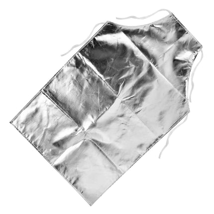 Heat-Resistant 1000°C Aluminum Foil Work Apron for High-Temp Use