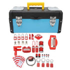 Industrial Safety Lockout Kit with 47 Pieces for Equipment Security, Electrical Locks and Combination Padlocks Set
