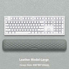 Large Leather Gray