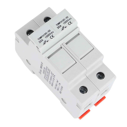 High Voltage DC Breaker with Dual Fuse Safety Switch for Power Devices 20A 1000V
