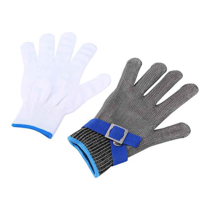 Stab Resistant Stainless Steel Mesh Protective Butcher Glove