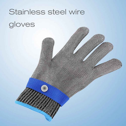 Stab Resistant Stainless Steel Mesh Protective Butcher Glove