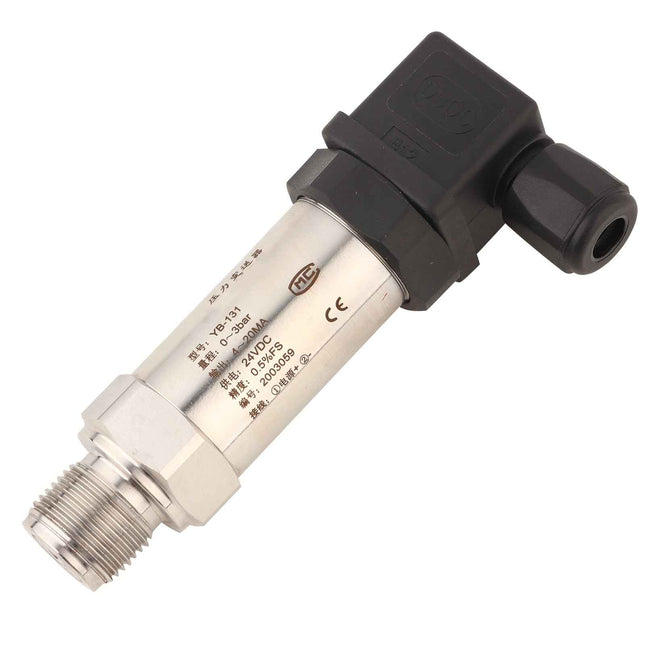 24V DC 0-3bar Silicone Pressure Sensor 4-20mA Signal for Fluids