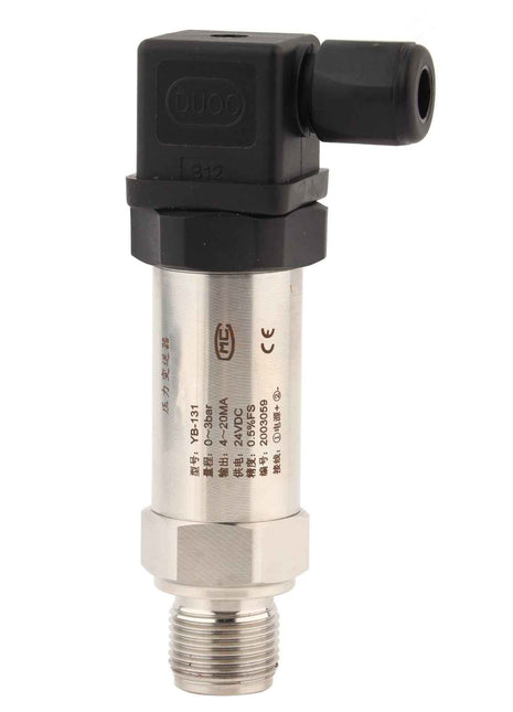 24V DC 0-3bar Silicone Pressure Sensor 4-20mA Signal for Fluids