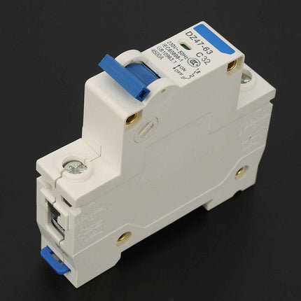 230V AC DZ47-63 Single Pole Mini Breaker Protection Switch (32A)