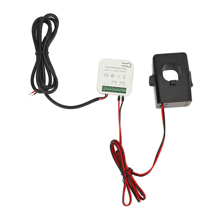 Smart Energy Tracker App Live Usage Monitor with 200A Sensor Clamp AC90-250V