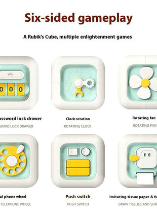 Early education hexahedral Rubik's Cube