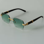 Gold Frame Gradually Green