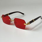 Gold Frame Red Film