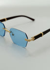 Gold Frame Blue