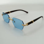 Gold Frame Blue