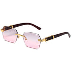 Gold Frame Gray Powder
