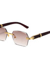 Gold Frame Double Tea