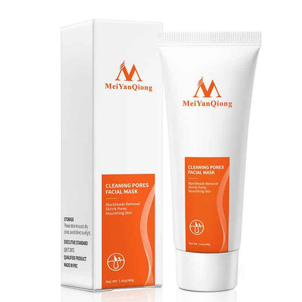 Deep Purifying peel-off charcoal mask for blackhead removal and acne control, strawberry nose treatment and facial care