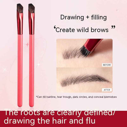 Fierce Brow Sweep Angular Edge Quad Brush