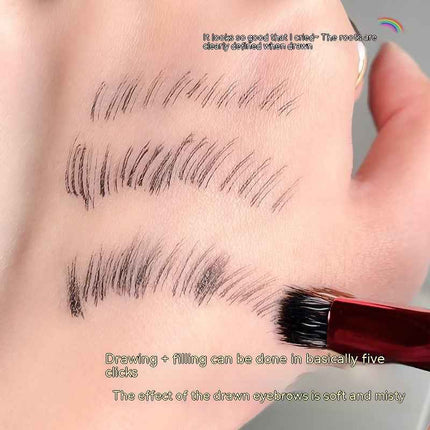Fierce Brow Sweep Angular Edge Quad Brush