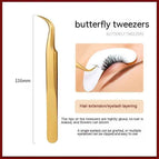 Golden Butterfly Clip