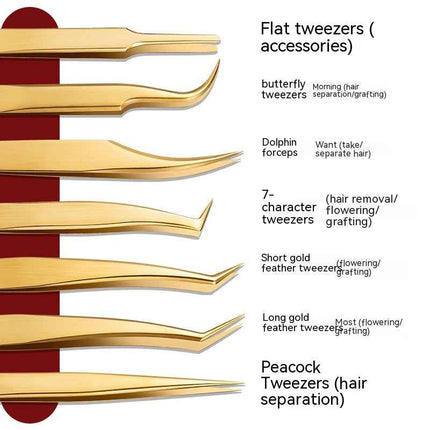 Metal Alloy Lash Extension Helper Forceps