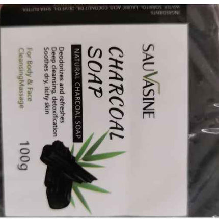 Pure Natural Activated Charcoal Cleansing Bar Deep Lather