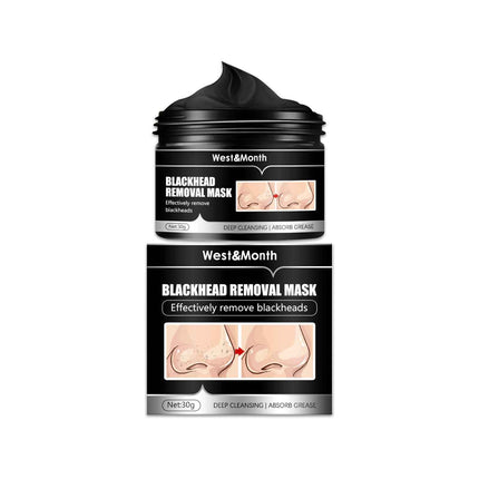 Bamboo Charcoal Pore Cleansing Peel-Off Mask for Blackhead Removal and Acne Treatment