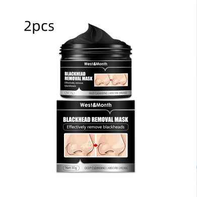 Bamboo Charcoal Pore Cleansing Peel-Off Mask for Blackhead Removal and Acne Treatment