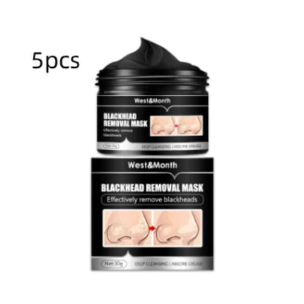 Bamboo Charcoal Pore Cleansing Peel-Off Mask for Blackhead Removal and Acne Treatment