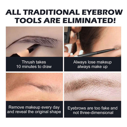 Natural Brow Kit Waterproof Longwear Smudge-Proof Defined Arches