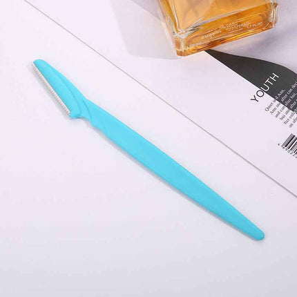 Metal Alloy Circular Multicolor Brow Shaping Blade
