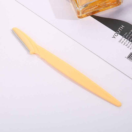 Metal Alloy Circular Multicolor Brow Shaping Blade