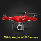 Red wide angle cam
