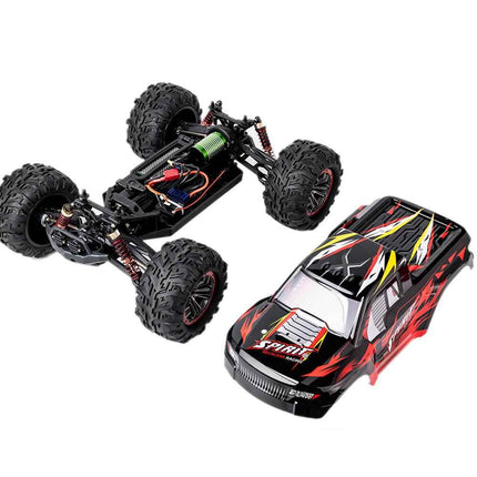 Waterproof toy vehicle with wireless controller