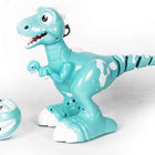 Smart Dino Interactive Spray Music RC Robot Toy with Dual Colors Remote Plaything for Children's Fun Gift
