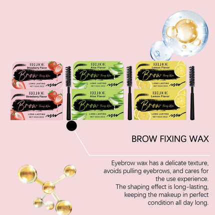 3D Brow Sculpting Wax Long-lasting Natural Arch Defining Styling Gel