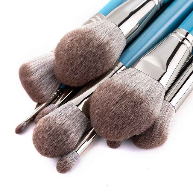 Elderly Charcoal Expert Cosmetic Brush Collection