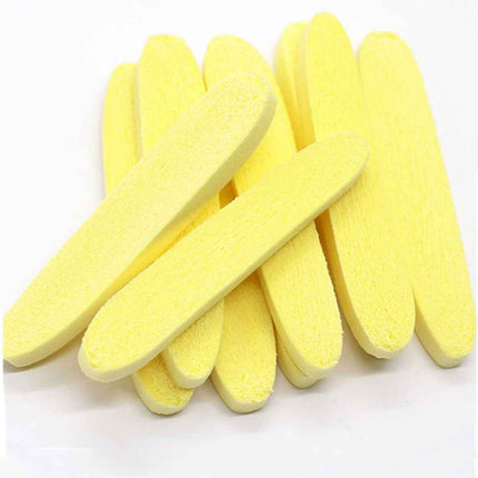 Soaking Liquid Into Circular Sponge