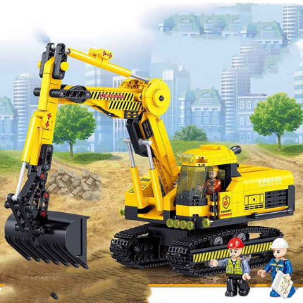 Creative Blocks Construction Kids' Puzzle Toy Smart Boy Age 6+ Brain Builder Engineering Car