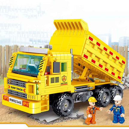 Creative Blocks Construction Kids' Puzzle Toy Smart Boy Age 6+ Brain Builder Engineering Car
